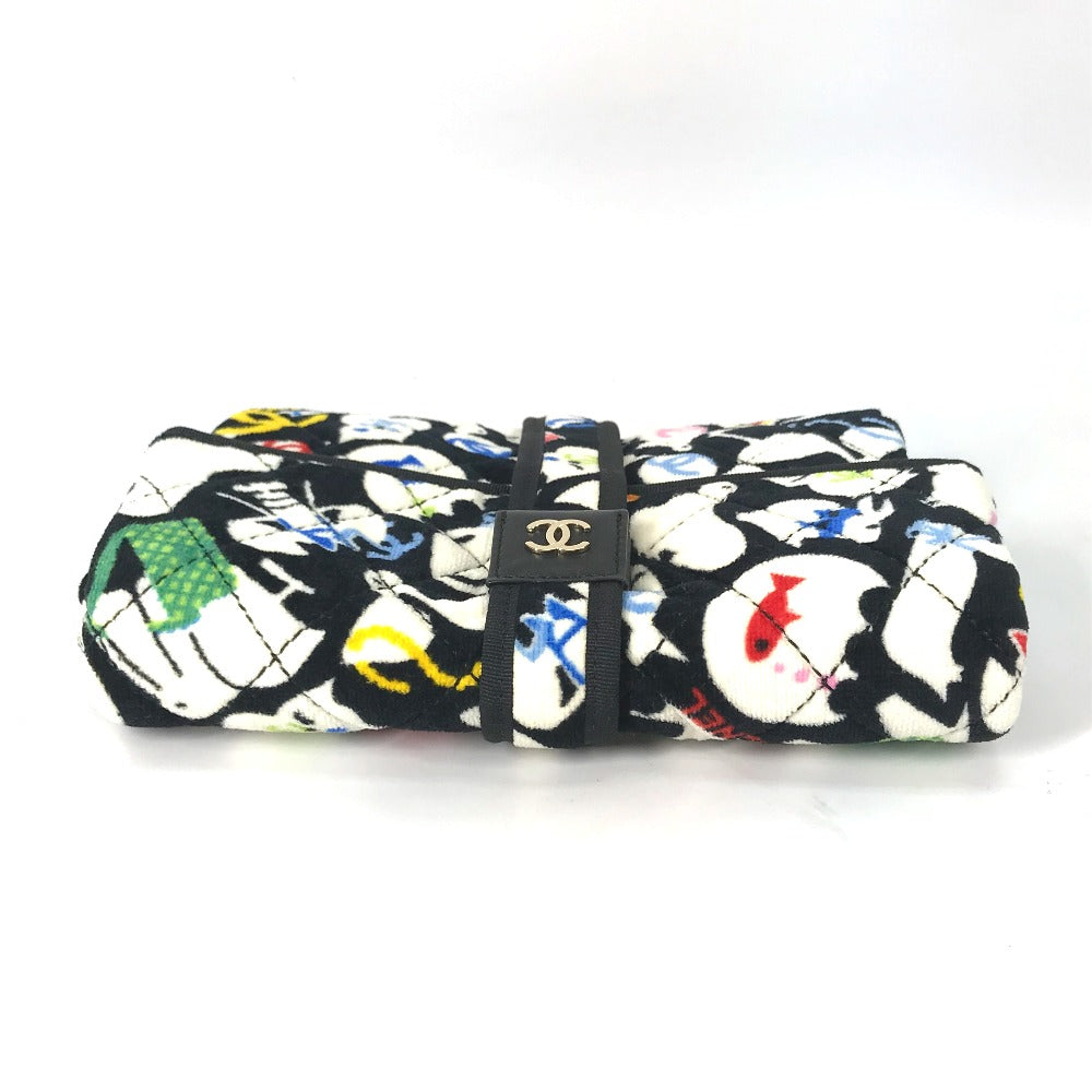 CHANEL Animal Print Diaper Changing Mat, Baby, Cotton, Kids, Black