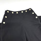 CHANEL P76230 24A ココマーク ボタン CC ワイドパンツ ボトムス アパレル パンツ コットン レディース ブラック - brandshop-reference