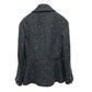 CHANEL P78012 24B Glitter Tweed apparel Jacket tweed Black Used