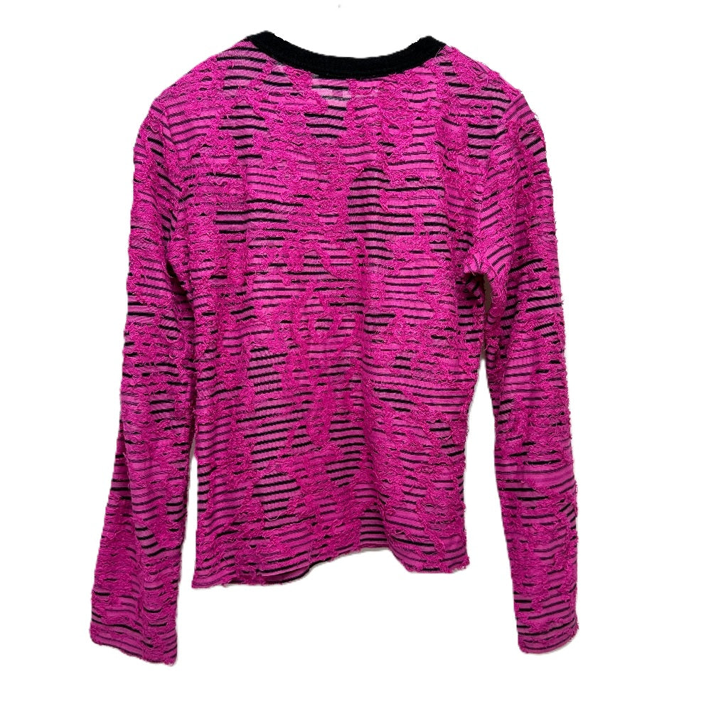 CHANEL P77487 24AW Cotton & Mixed Fibers apparel Long sleeve shirt Viscose pink Used