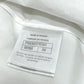 CHANEL P59362 18A Rhinestone Button Ruffle Apparel Blouse, Long Sleeve, Cotton, Women's, White