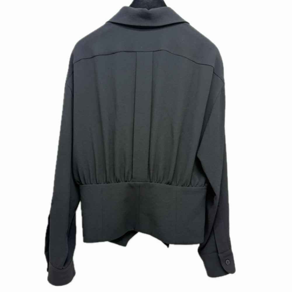 CHANEL P80340 2025/26 Fall/Winter Pre-Collection Apparel Tops Long Sleeve Cashmere Blouse Black