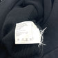 CHANEL P36973 Jeweled Short Sleeve Knit Dress, Crew Neck, Knee-Length, Wool, Black