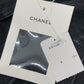 CHANEL P77615 24AW ビジュー グリポアボタン ウォッシュドデニム フリル アパレル ベスト ジャケット デニム レディース ブラック