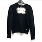 CHANEL P76044 24AW Coco Mark Fur Apparel Sweater Cashmere Women's Black
