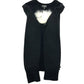 CHANEL P76044 24AW Coco Mark Fur Apparel Sweater Cashmere Women's Black