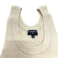 CHANEL P81557 Coco Beach Spring/Summer 2026 CC Mark Zigzag Border Apparel Sleeveless Tank top silk White/Red Used