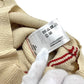 CHANEL P81557 Coco Beach Spring/Summer 2026 CC Mark Zigzag Border Apparel Sleeveless Tank top silk White/Red Used