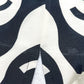 CHANEL P70211 21P CC Mark Wave apparel short sleeves Short sleeve T-shirt silk Black/White Used