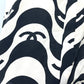 CHANEL P70211 21P CC Mark Wave apparel short sleeves Short sleeve T-shirt silk Black/White Used