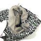 CHANEL P50738 Tweed Bijoux Flower Buttons Apparel, collarless, sequined outerwear Jacket tweed gray Used