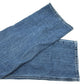 CHANEL P81258 26C Washed denim jeans Apparel Side CC Mark Straight Bottoms cargo pants Denim blue Used