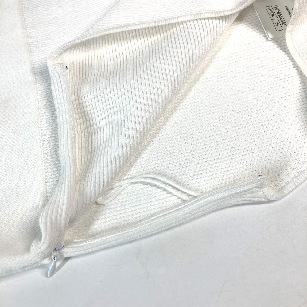 CHANEL 15P Sleeveless Dress, Dress, Skirt, Apparel, Dress, Cotton, Women's, White