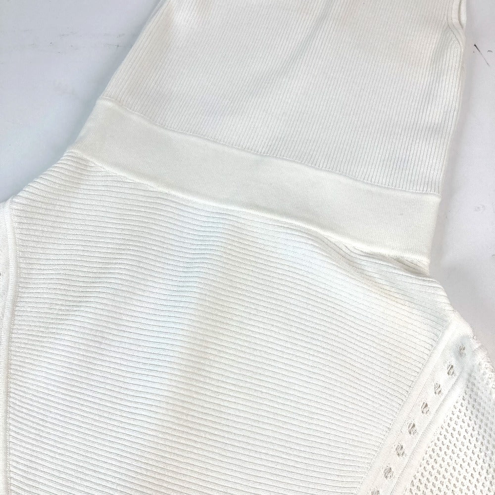 CHANEL 15P Sleeveless Dress, Dress, Skirt, Apparel, Dress, Cotton, Women's, White