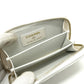 CHANEL AP0216 Matelasse Coco Mark Classic Zip Coin Purse in Caviar Leather, White