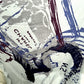 CHANEL No. 5 Perfume Apparel Large Stole/Scarf/Shawl Cashmere Women's Blue