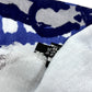 CHANEL No. 5 Perfume Apparel Large Stole/Scarf/Shawl Cashmere Women's Blue