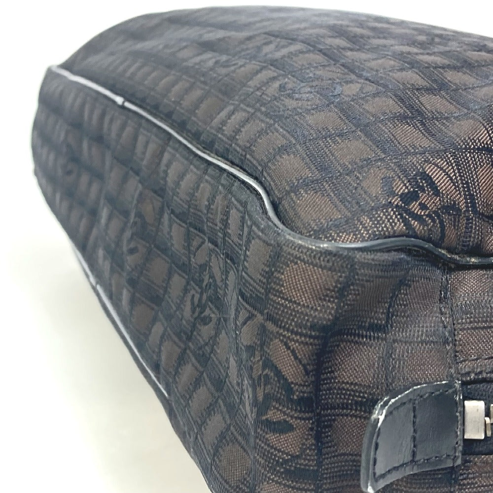 CHANEL New Travel Line Handbag, Shoulder Bag, 2-Way Bag, Business Bag, Nylon, Women's, Brown
