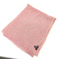 CHANEL Coco Mark Scarf, Tweed, Thin, Wool, Fashion Accessory, Women's, Pink