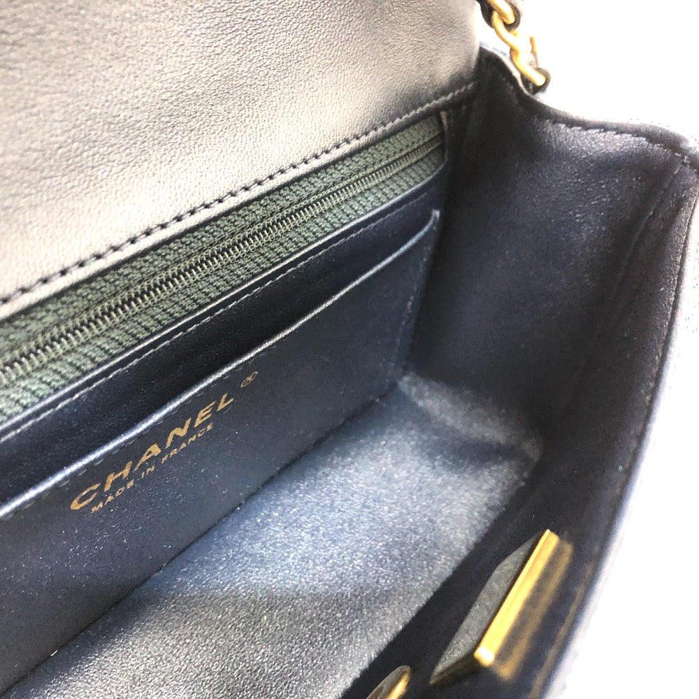 CHANEL Matelasse Mini Matelasse Matelasse Mini Matelasse20 Matelasse 20 Gradient Crossbody Bag Shoulder Bag Denim blue/GoldHardware Used