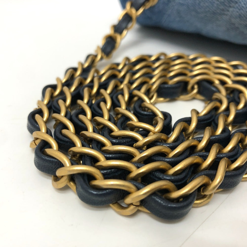 CHANEL Matelasse Mini Matelasse Matelasse Mini Matelasse20 Matelasse 20 Gradient Crossbody Bag Shoulder Bag Denim blue/GoldHardware Used