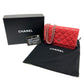 CHANEL AP0250 長財布 CC ココマーク クラシック チェーンウォレット 斜め掛け カバン バッグ ショルダーバッグ キャビアスキン レディース レッド