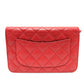 CHANEL AP0250 長財布 CC ココマーク クラシック チェーンウォレット 斜め掛け カバン バッグ ショルダーバッグ キャビアスキン レディース レッド