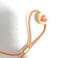 CHANEL 02P Heart Hair Accessory, Plastic Hair Tie, Women's, Pink