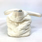 CHANEL Beach Bag, Pile, CC, Coco Mark, Shoulder Bag, Tote Bag, Cotton, Women's, White