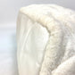 CHANEL Beach Bag, Pile, CC, Coco Mark, Shoulder Bag, Tote Bag, Cotton, Women's, White