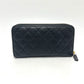 CHANEL A50097 マトラッセ ココマーク ラウンド 財布 ウォレット 長財布 キャビアスキン レディース ブラック