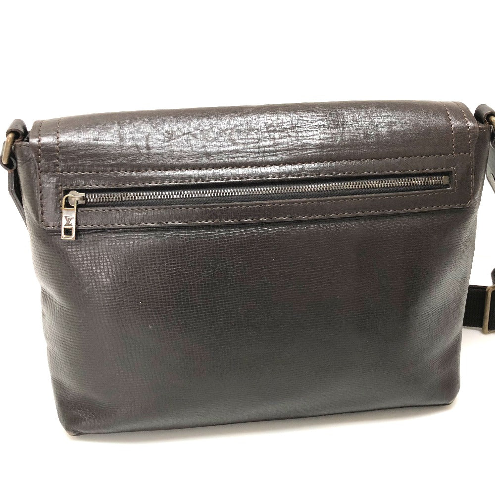 LOUIS VUITTON M92994 Utah Omaha Messenger Bag, Shoulder Bag, Utah Leather, Men's, Brown