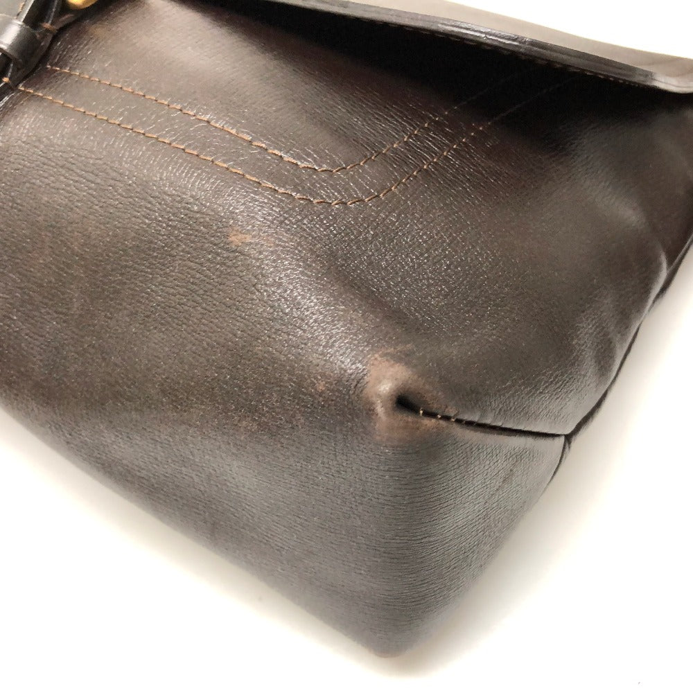 LOUIS VUITTON M92994 Utah Omaha Messenger Bag, Shoulder Bag, Utah Leather, Men's, Brown