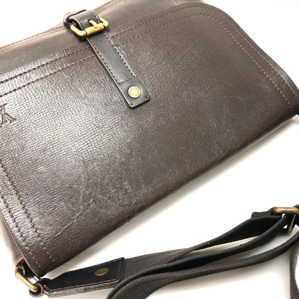 LOUIS VUITTON M92994 Utah Omaha Messenger Bag, Shoulder Bag, Utah Leather, Men's, Brown