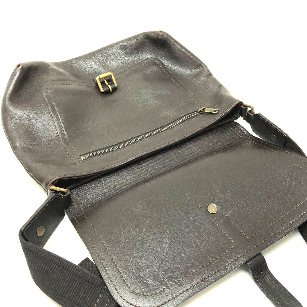 LOUIS VUITTON M92994 Utah Omaha Messenger Bag, Shoulder Bag, Utah Leather, Men's, Brown