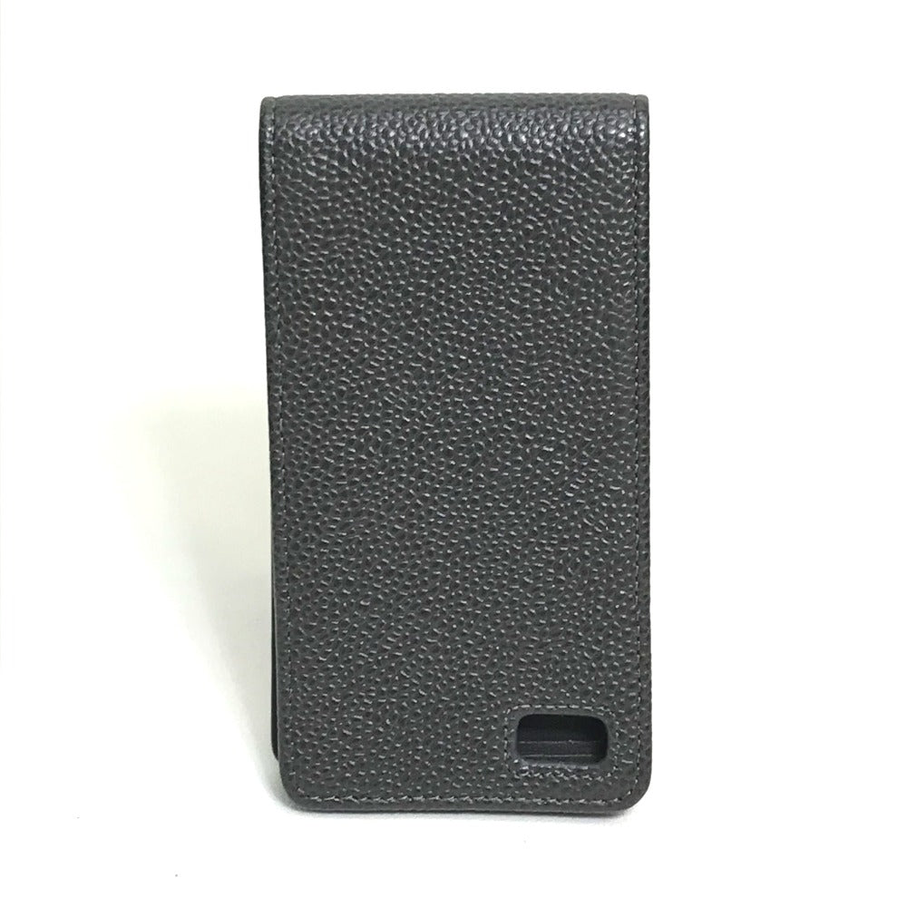 CHANEL CC Coco Mark iPhone 4/4S Compatible iPhone Case, Caviar Skin, Women's, Gray