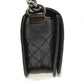 CHANEL A92193 Coco Mark Boy Chanel Chain Shoulder Bag Calfskin Ladies Black