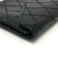 CHANEL マトラッセ 財布 ロングウォレット 小物 フラップウォレット 長財布 ラムスキン レディース ブラック