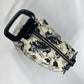 CHANEL ロゴ 飛行機 エアライン カバン ポーチ ハンドバッグ キャンバス レディース ブラック - brandshop-reference