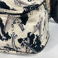 CHANEL ロゴ 飛行機 エアライン カバン ポーチ ハンドバッグ キャンバス レディース ブラック - brandshop-reference
