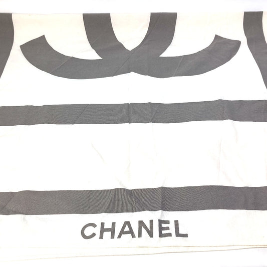 CHANEL スポーツ CC ココマーク ビーチマット ラグ タオル インテリア 雑貨 コットン レディース グレー