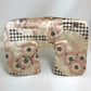 CHANEL Camellia Eye Mask Pouch and Pillow Set, Travel Case, Nylon, Women's, Pink