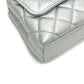 CHANEL Matelasse Coco handle Extra Mini 2-Way Bag Hand Bag Caviar Leather Silver Used