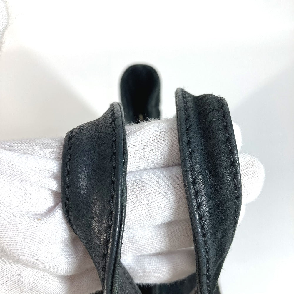 CHANEL マトラッセ キルティング CC ココマーク ターンロック ショルダーバッグ 肩掛け カバン 2WAYバッグ 斜め掛け トートバッグ スエード レディース ブラック
