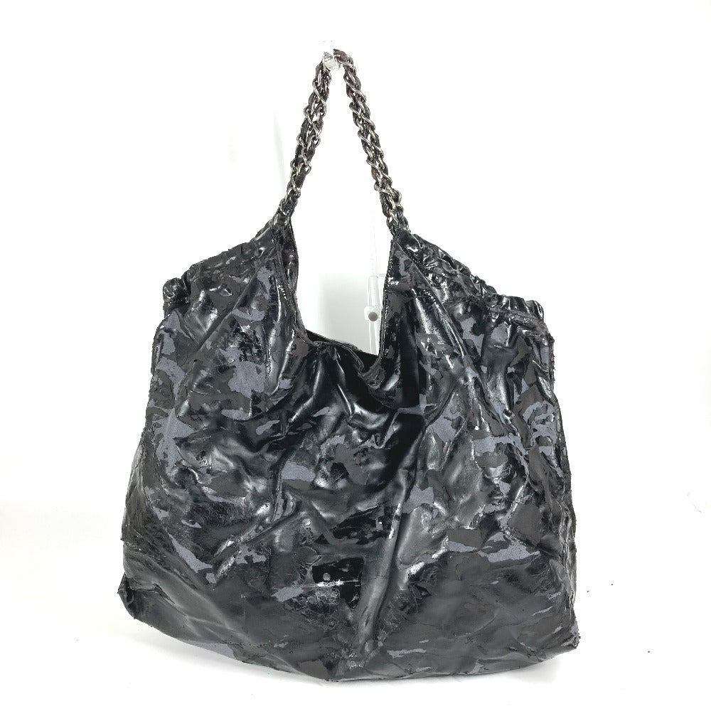 CHANEL ココカバス ココカバスPM ココカバス PM カバン バッグ 肩掛け チェーン ショルダーバッグ トートバッグ パテントレザー レディース ブラック ブラック