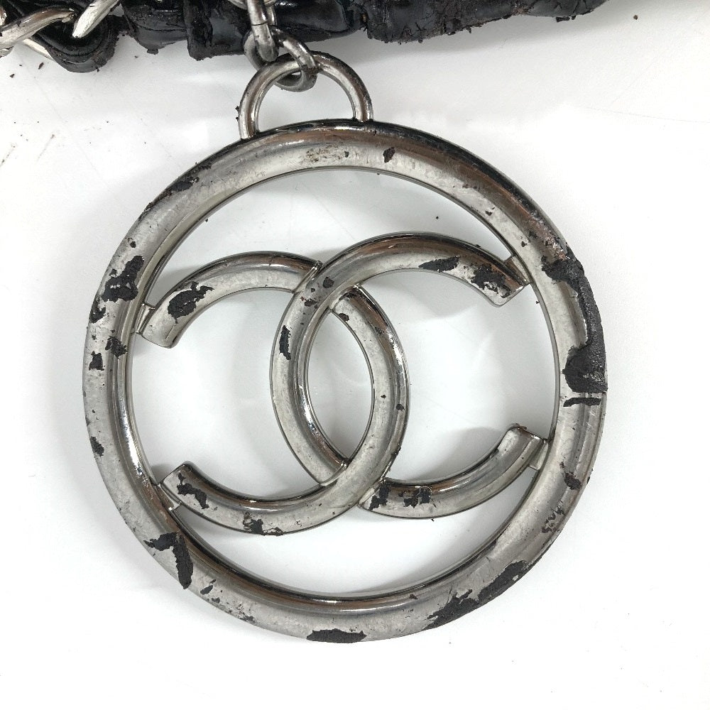 CHANEL ココカバス ココカバスPM ココカバス PM カバン バッグ 肩掛け チェーン ショルダーバッグ トートバッグ パテントレザー レディース ブラック ブラック