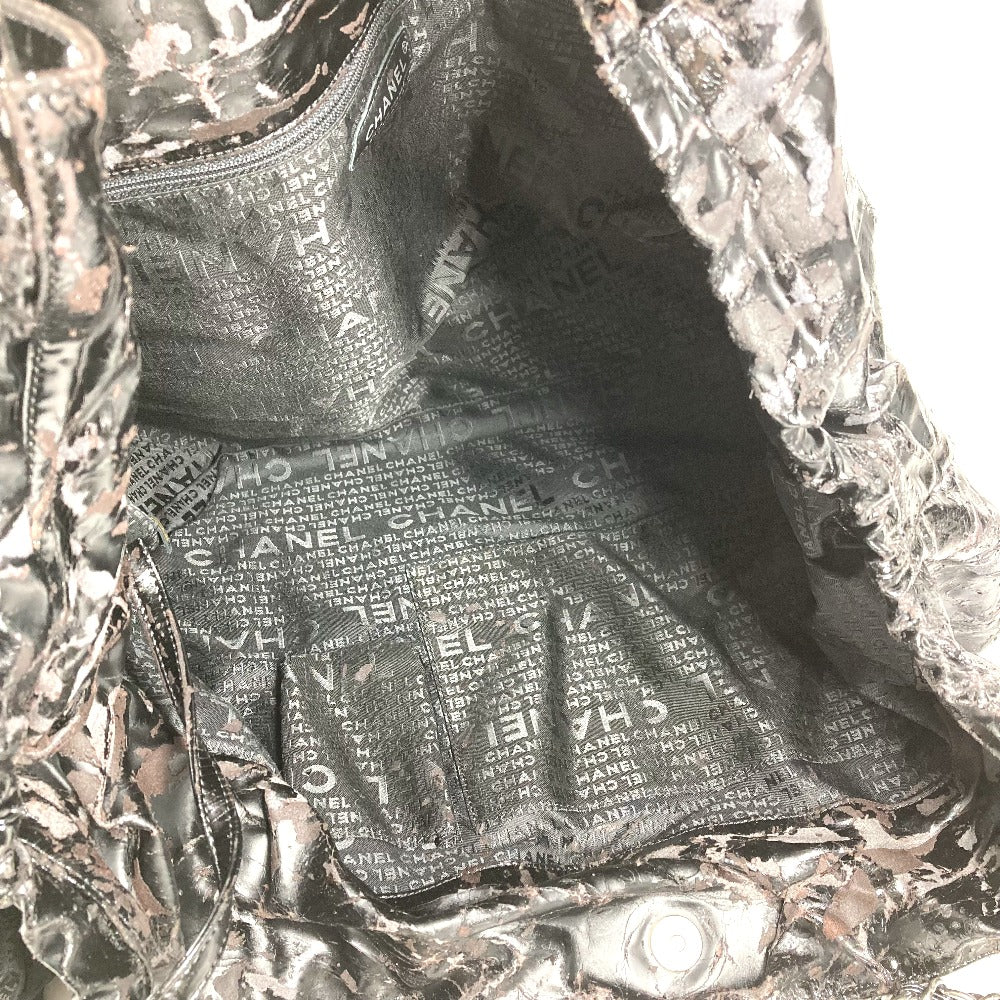 CHANEL ココカバス ココカバスPM ココカバス PM カバン バッグ 肩掛け チェーン ショルダーバッグ トートバッグ パテントレザー レディース ブラック ブラック