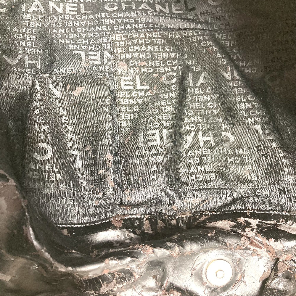 CHANEL ココカバス ココカバスPM ココカバス PM カバン バッグ 肩掛け チェーン ショルダーバッグ トートバッグ パテントレザー レディース ブラック ブラック