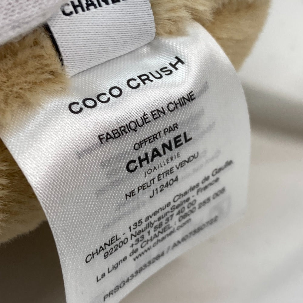 CHANEL ココクラッシュ COCO CRUSH ライオン ノベルティ 非売品 インテリア 人形 ぬいぐるみ アクリル レディース ベージュ