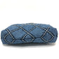 CHANEL AS3260 Chanel 22 Matelasse with medal charm Small Hobo Shoulder Bag Bag Shoulder Bag Denim blue/SilverHardware Used